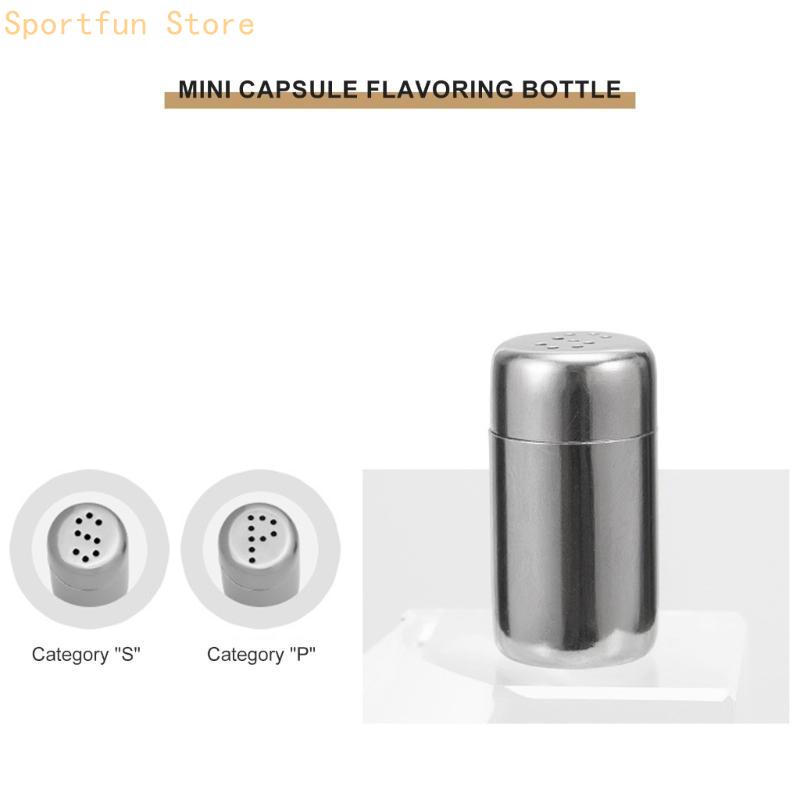 Camping Cooking Container - 2lots 내구성 향신료 항아리 작은 소금