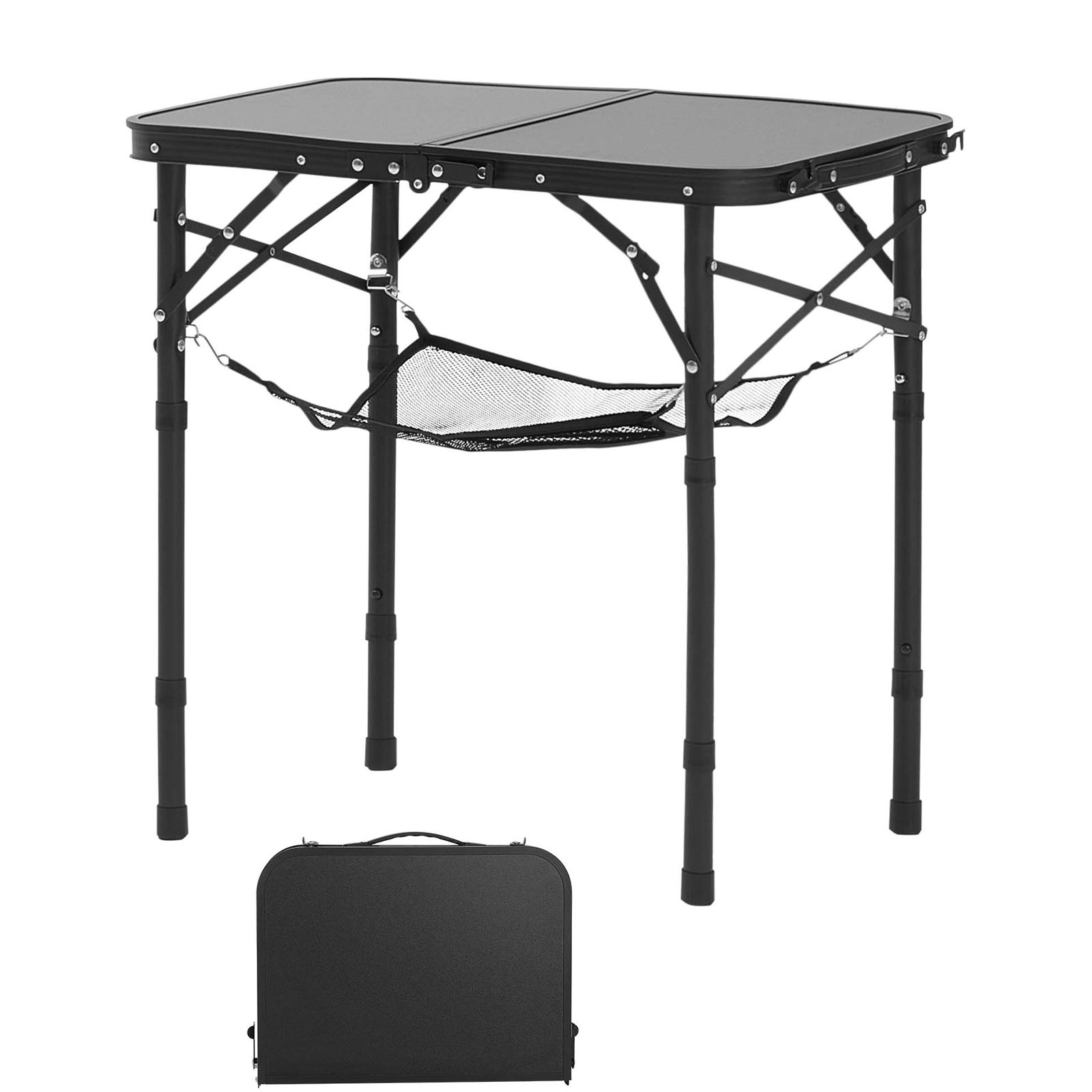 Camping Cooking Table - 접이식 캠핑 테이블, 높이 조절 가능한