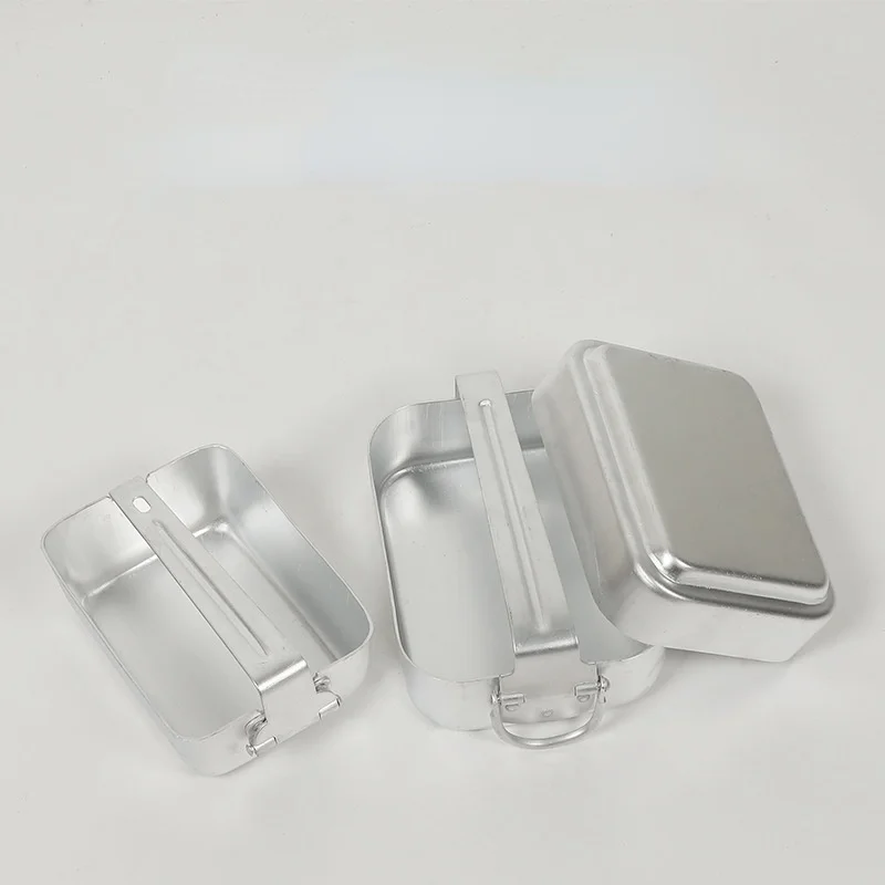 야외용 알루미늄 캠핑 조리기구 세트(뚜껑 포함) 군용식 - Camping Cooking Container 리뷰 및 가격