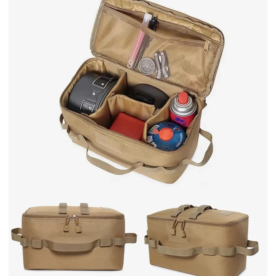 야외 캠핑용 가스통 보관 가방, 대용량, 지면 고정용  - Camping Cooking Organizer 리뷰 및 가격