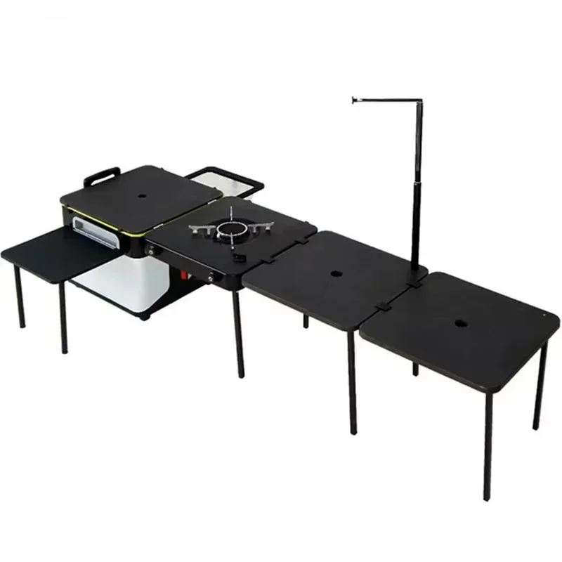 JWQ-007 고품질 야외용 캠핑 주방 상자, 접이식  - Quality Camping Cooking Set 리뷰 및 가격