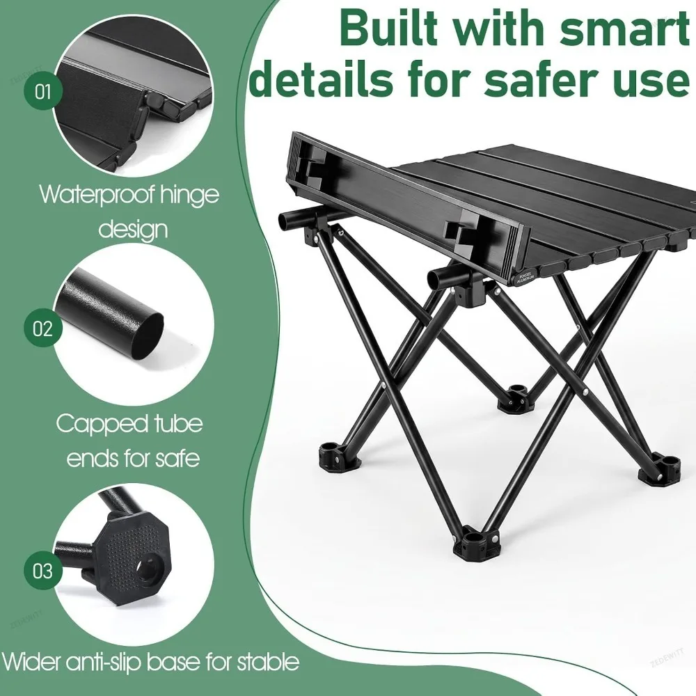 1/2개 세트, 캠핑용 접이식 사이드 테이블, 휴대용, - Camping Cooking Table 리뷰 및 가격