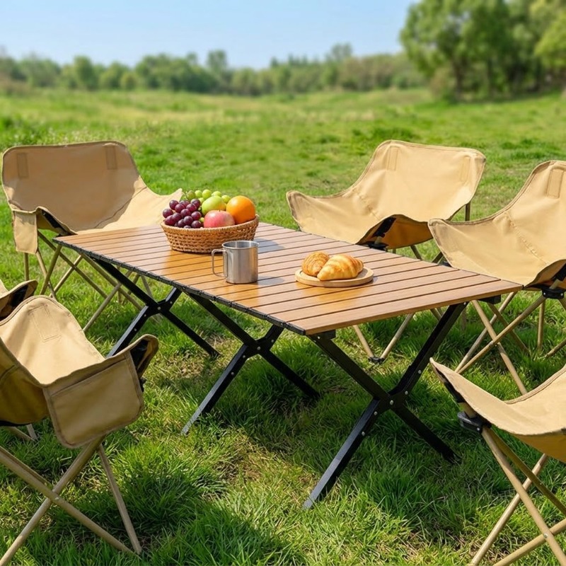 휴대용 접이식 에그 롤 테이블, 60/120cm, 야외 - Camping Cooking Table 리뷰 및 가격