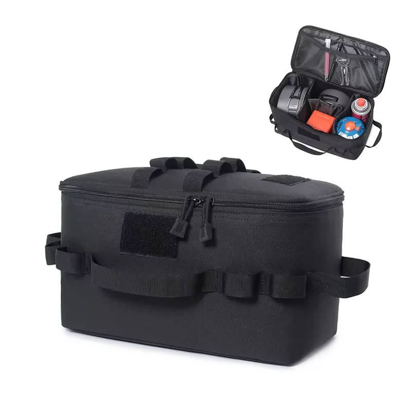 캠핑용 대용량 수납 가방, 지면 고정 못, 가스통, 피 - Camping Cooking Organizer 리뷰 및 가격